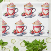  koffiekeukenhanddoeken theedoek (Gevouwen)