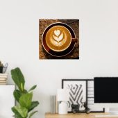 Koffiekeukenposter van Coffee Lover Poster (Thuiskantoor)