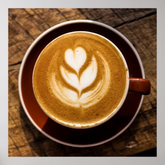 Koffiekeukenposter van Coffee Lover Poster (Voorkant)