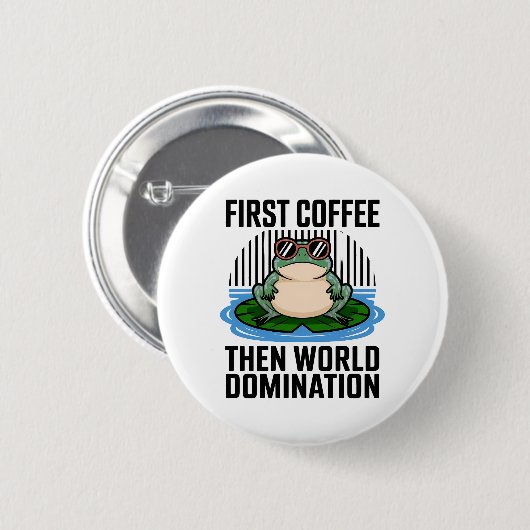 Koffiekikker Ronde Button 5,7 Cm (Voorkant /achterkant)