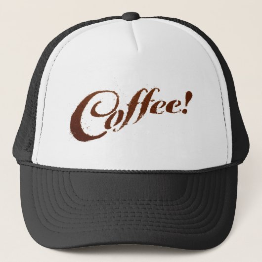 Koffiekkoffie — Pet/Pet Trucker Pet (Voorkant)