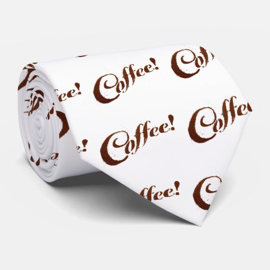 Koffiekkoffie — Stropdas (Opgerold)