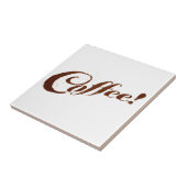 Koffiekkoffie - tegel tegeltje (Zijkant)