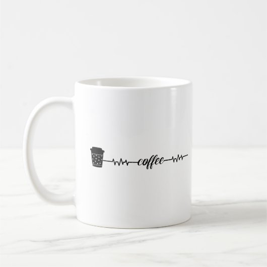 Koffiekkoffiebeker Caffeine Lovers Koffiemok (Links)