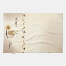 Koffiekkoffiebeker Daisy Kitchen Towel