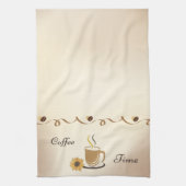 Koffiekkoffiebeker Daisy Kitchen Towel Theedoek (Verticaal)
