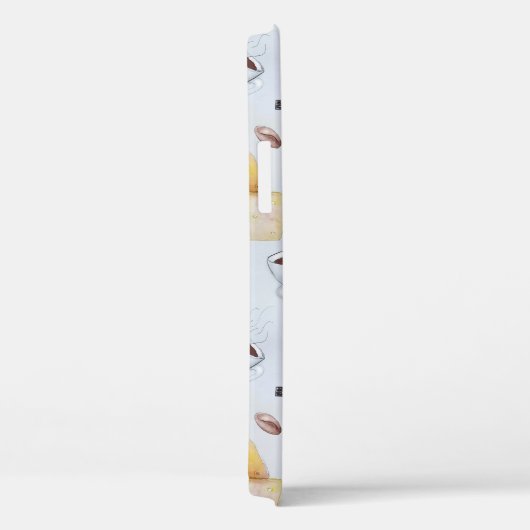 Koffiekkoffiemaffeïne Case-Mate iPhone Case (Achterkant / Rechts)