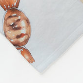 Koffiekkoffiemaffeïne Fleece Deken (Hoek)