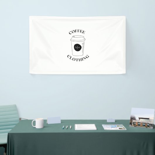 koffiekleding spandoek (Beurs)