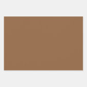 Koffiekleurig inpakpapier vel (Voorkant 2)