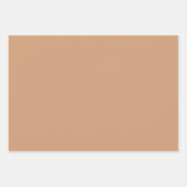 Koffiekleurig inpakpapier vel (Voorkant)