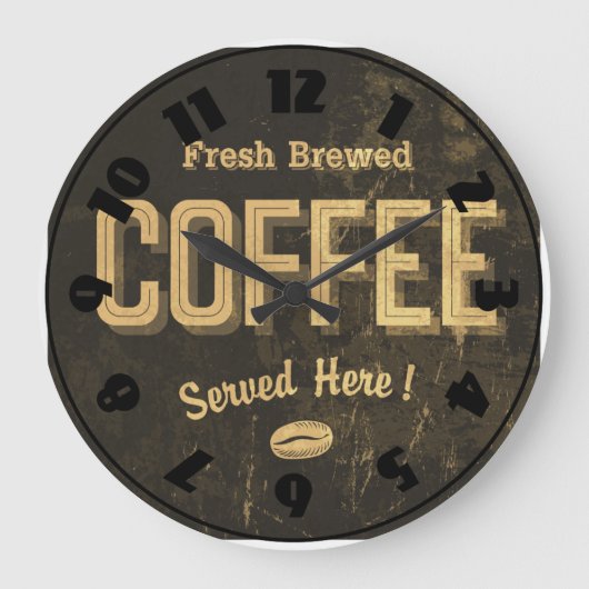 Koffieklokjes, vers, gebroken grote klok (Voorkant)