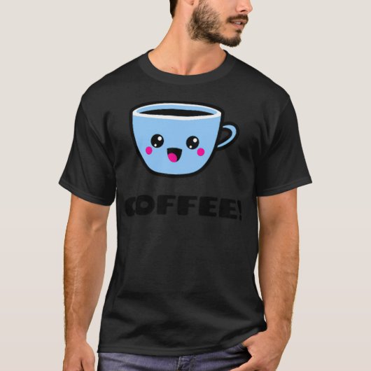 koffiekoel ontwerp t-shirt (Voorkant)