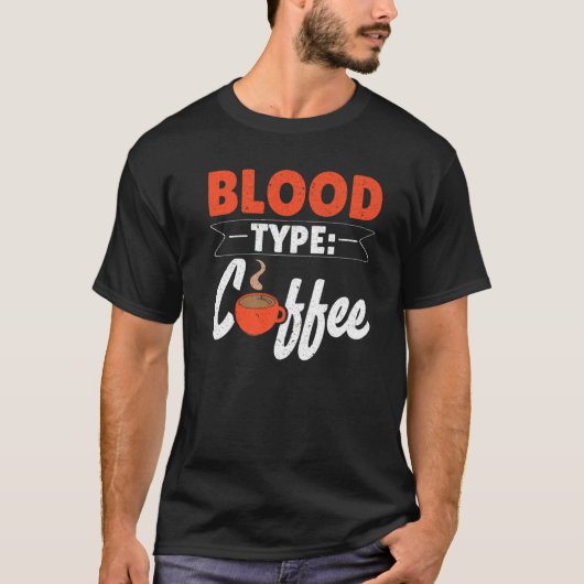 Koffiekoffie Caffeine Drinker Caffemet T-shirt (Voorkant)