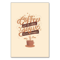 Koffiekoffie en Jezus