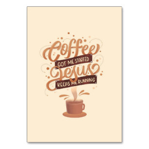 Koffiekoffie en Jezus Kaart