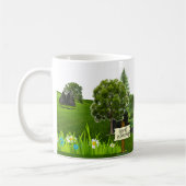 Koffiekoffie-Mok Gevist, beker Koffiemok (Links)