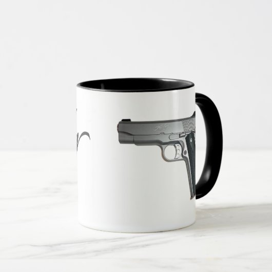 Koffiekoffie-Mok van Kimber 1911 Mok (Voorkant rechts)