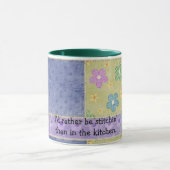 Koffiekoffie-Mok van Patchwork Quilter Mok (Midden)