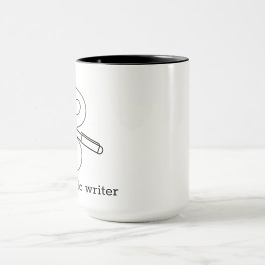 Koffiekoffie-mok voor schrijfmachines mok (Midden)