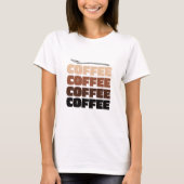 Koffiekoffie T-shirt (Voorkant)