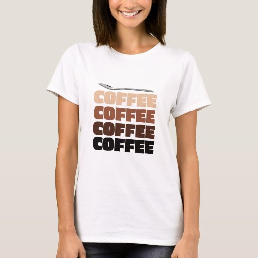 Koffiekoffie T-shirt (Voorkant)
