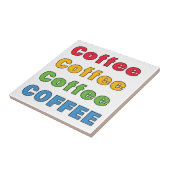 Koffiekoffie Tegeltje (Zijkant)