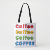 Koffiekoffie Tote Bag (Voorkant)