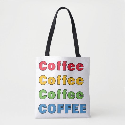 Koffiekoffie Tote Bag (Voorkant)