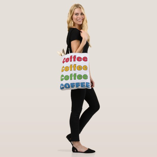 Koffiekoffie Tote Bag (Op model)