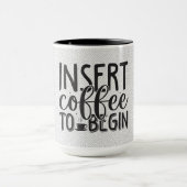 Koffiekoffie van hoge kwaliteit Mok (Midden)