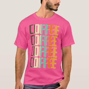 Koffiekoffie voor vrouwen met briefopenbriefje voo t-shirt