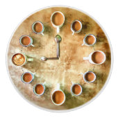 Koffiekoffietijd koffie keramische knop (Voorkant)