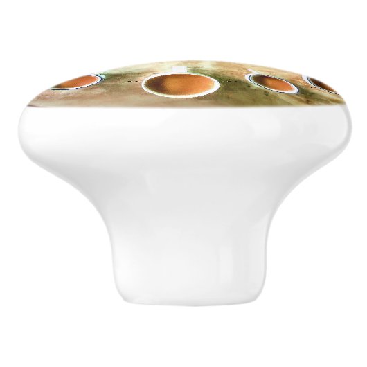 Koffiekoffietijd koffie keramische knop (Zijkant)