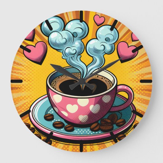 Koffiekoffiewinkel of Café Clock Grote Klok (Voorkant)