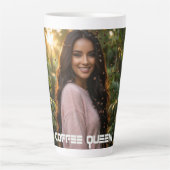 KOFFIEKONINGIN LATTE MOK (Voorkant)