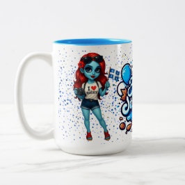 Koffiekop | Bonne St. Jean Tweekleurige Koffiemok