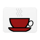 Koffiekop Flexibele magneet (Horizontaal)