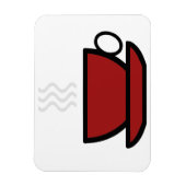 Koffiekop Flexibele magneet (Verticaal)