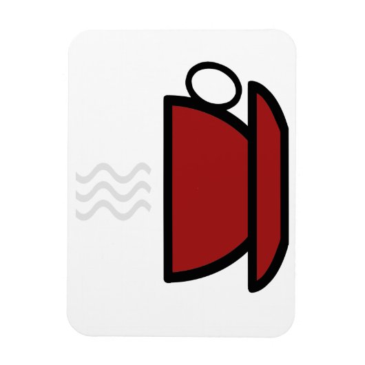 Koffiekop Flexibele magneet (Verticaal)