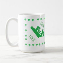 Koffiekop : Geluk van de Ieren