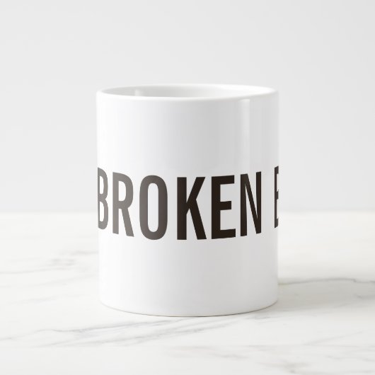 Koffiekop Grote Koffiekop (Voorkant)