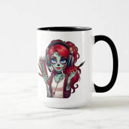 Koffiekop | Ik hou van mijn Akashic | Zombie Elodi Mok