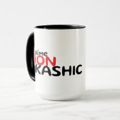 Koffiekop | Ik hou van mijn Akashic | Zombie Surf Mok (Voorkant links)