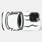 Koffiekop iPhone Hoesje (Achterkant horizontaal)