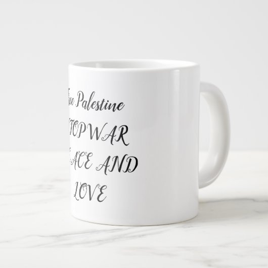 Koffiekop kan het leven van de Palestijnen verande Grote Koffiekop (Voorkant rechts)