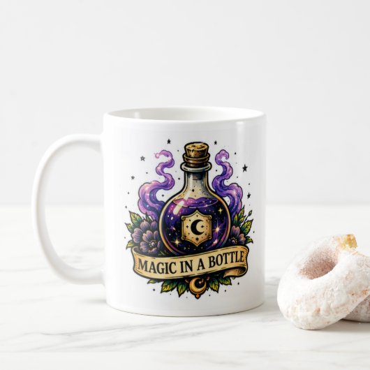 Koffiekop koffiemok (Met donut)