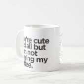 Koffiekop Koffiemok (Voorkant links)