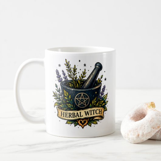 Koffiekop koffiemok (Met donut)