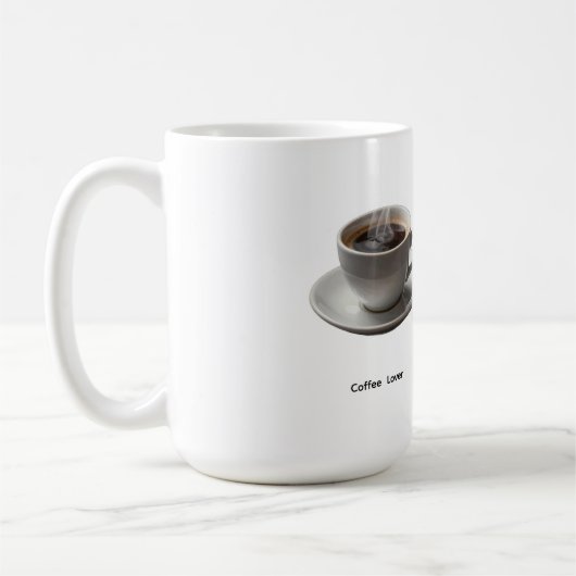 Koffiekop  koffiemok (Links)